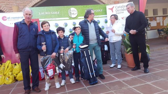 Algunos de los ganadores de la séptima edición del Torneo Colegio El Romeral